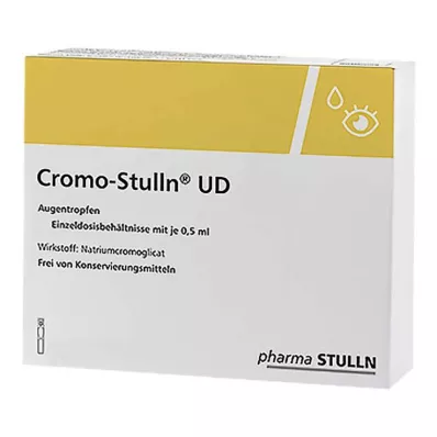 CROMO STULLN UD Øyedråper, 50X0,5 ml CROMO STULLN UD Øyedråper, 50X0,5 ml