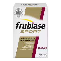 FRUBIASE SPORT Brusetabletter med skogsfrukt, 20 stk