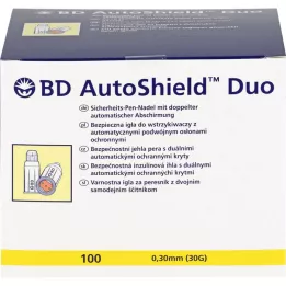 BD AUTOSHIELD Duo sikkerhetspinnenåler 5 mm, 100 stk