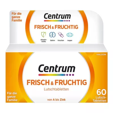 CENTRUM friske & fruktige sugetabletter, 60 stk CENTRUM friske & fruktige sugetabletter, 60 stk