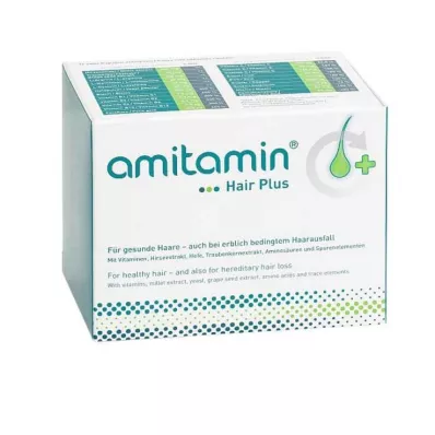 AMITAMIN Hair Plus-kapsler, 60 kapsler