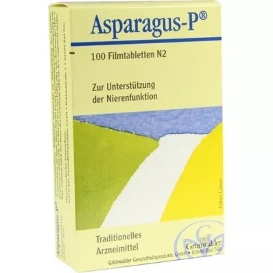 ASPARAGUS P Filmdrasjerte tabletter, 100 stk