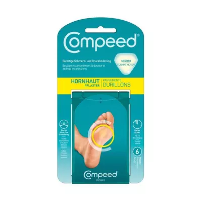 COMPEED Hornhinneplaster, 6 stk COMPEED Hornhinneplaster, 6 stk