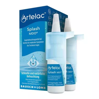 Artelac Splash MDO øyedråper for tørre øyne, 2x15 ml Artelac Splash MDO øyedråper for tørre øyne, 2x15 ml