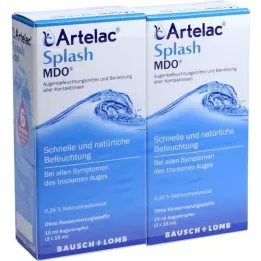 ARTELAC Splash MDO Øyedråper, 2X15 ml