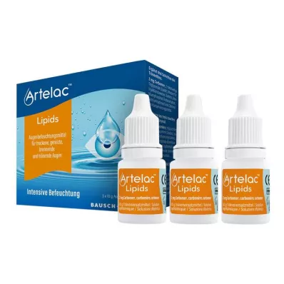 ARTELAC Lipider MD Øyegelé, 3X10 g ARTELAC Lipider MD Øyegelé, 3X10 g