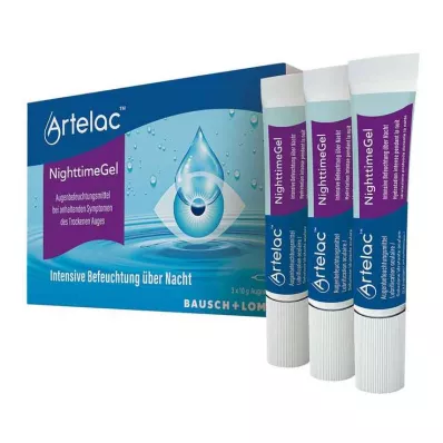 ARTELAC Gel for natten, 3X10 g