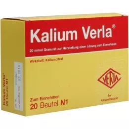 KALIUM VERLA Granulatpose, 20 stk