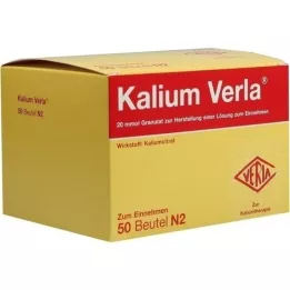 KALIUM VERLA Granulatpose, 50 stk