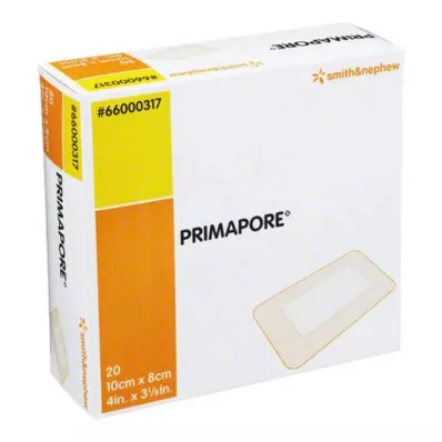 Primapore sårbandasje 10x8 cm, 20 stk Primapore sårbandasje 10x8 cm, 20 stk