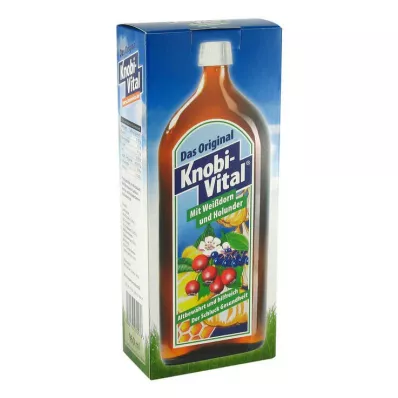 KNOBIVITAL med hagtorn + hyllebær, 960 ml