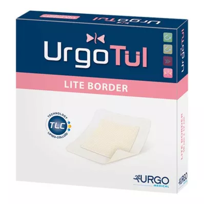 URGOTÜL Lite Border 8x8 cm bandasjedispenser, 50 stk
