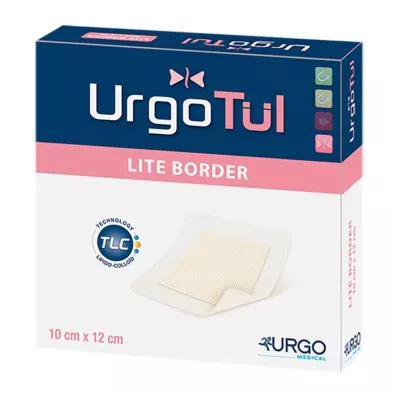 URGOTÜL Lite Border 10x12 cm bandasje, 10 stk URGOTÜL Lite Border 10x12 cm bandasje, 10 stk