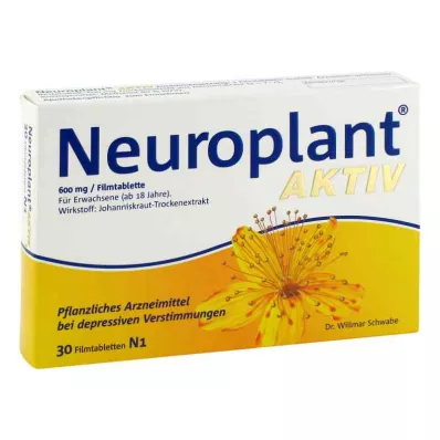 NEUROPLANT aktive filmdrasjerte tabletter, 30 stk NEUROPLANT aktive filmdrasjerte tabletter, 30 stk