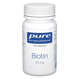 PURE ENCAPSULATIONS Biotin 2,5 mg kapsler, 60 kapsler