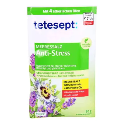 Tetesept havsalt anti-stress (80 g)