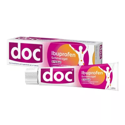 DOC IBUPROFEN Smertegel 5 %, 150 g DOC IBUPROFEN Smertegel 5 %, 150 g