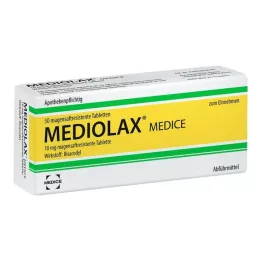 Mediolax® Medice gastro-resistente tabletter, 50 stk