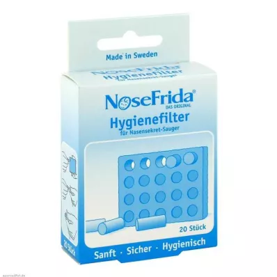 NASENSEKRETSAUGER NoseFrida hygienefilter, 20 stk NASENSEKRETSAUGER NoseFrida hygienefilter, 20 stk