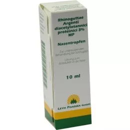 RHINOGUTTAE Argent.diacet.prot.3% MP Nesedråper, 10 ml