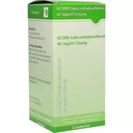 ACOIN-Lidokainhydroklorid 40 mg/ml, oppløsning, 50 ml