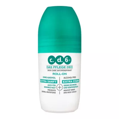 c.d.6+ care deodorant roll on, 60 ml