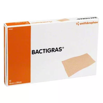 Bactigras antiseptisk Para, 10 stk Bactigras antiseptisk Para, 10 stk