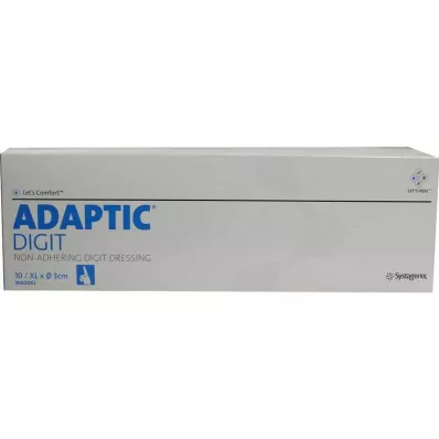 Adaptic Digit fingerbandasje 3 cm xtra large, 10 stk