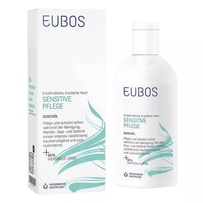 Eubos Sensitive dusjolje F, 200 ml Eubos Sensitive dusjolje F, 200 ml