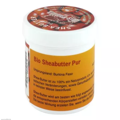 SHEABUTTER Økologisk ren, uraffinert, 50 g