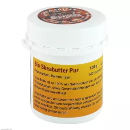 SHEABUTTER Økologisk ren, uraffinert, 100 g