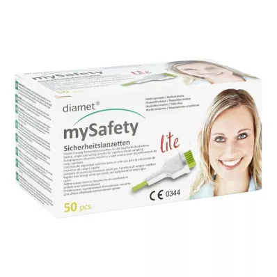 Diamet lite sikkerhetslansetter 29 G 1,5 mm (50 stk) Diamet lite sikkerhetslansetter 29 G 1,5 mm (50 stk)