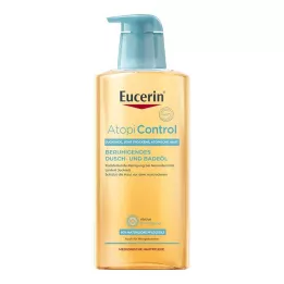 EUCERIN AtopiControl dusj- og badeolje, 400 ml