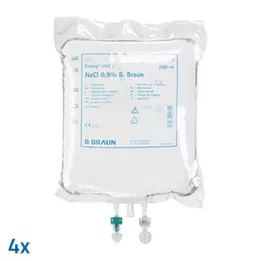 KOCHSALZLÖSUNG 0,9 % B.Braun skylleløsning Ecob.Click, 4X3000 ml