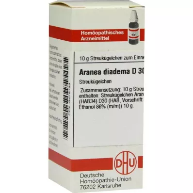 ARANEA DIADEMA D 30 globuler, 10 g ARANEA DIADEMA D 30 globuler, 10 g