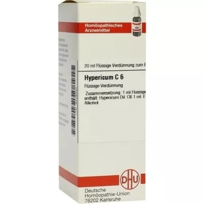 HYPERICUM C 6 Fortynning, 20 ml