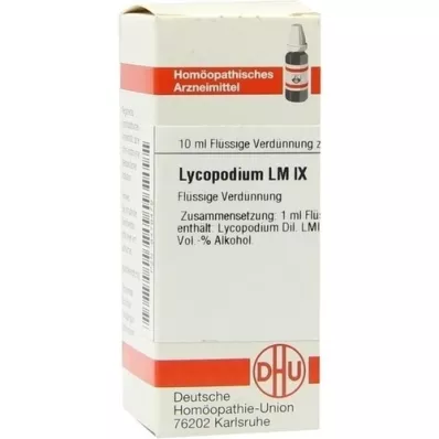 LYCOPODIUM LM IX Fortynning, 10 ml