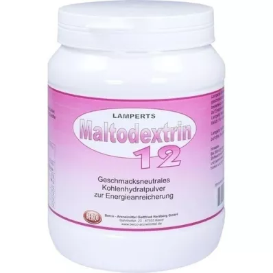 MALTODEXTRIN 12 Lamperts-pulver, 500 g