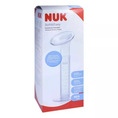 NUK Soft & Easy manuell brystpumpe, 1 stk NUK Soft & Easy manuell brystpumpe, 1 stk