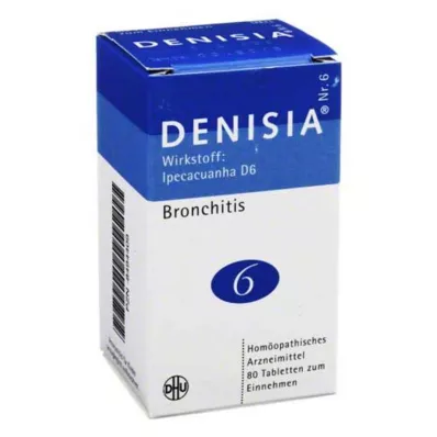 DHU Denisia 6 luftveissykdomstabletter, 80 stk DHU Denisia 6 luftveissykdomstabletter, 80 stk