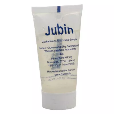 JUBIN Sukkeroppløsning rask energi, 40 g JUBIN Sukkeroppløsning rask energi, 40 g