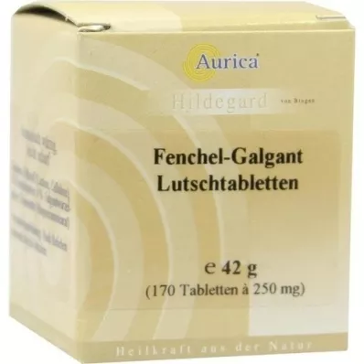 FENCHEL-GALGANT-Aurica sugetabletter, 170 stk