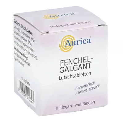 FENCHEL-GALGANT-Aurica sugetabletter, 170 stk