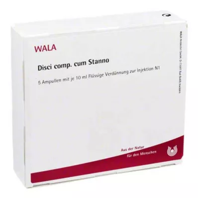 DISCI comp.cum Stanno ampuller, 5X10 ml DISCI comp.cum Stanno ampuller, 5X10 ml