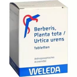 BERBERIS PLANTA tota/Urtica urens tabletter, 200 stk