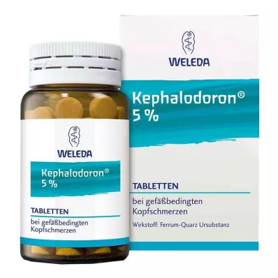 KEPHALODORON 5 % tabletter, 100 stk KEPHALODORON 5 % tabletter, 100 stk