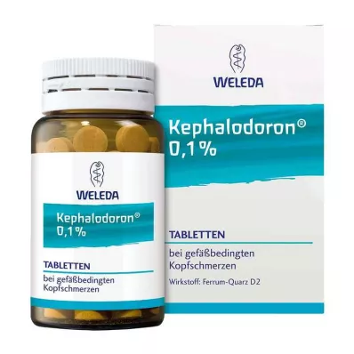 KEPHALODORON 0,1 % tabletter, 100 stk