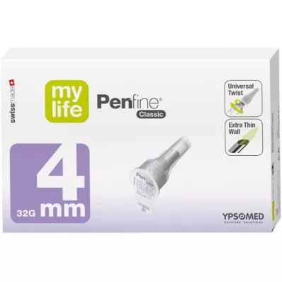 MYLIFE Penfine Classic nåler 4 mm, 100 stk