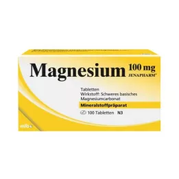 Magnesium 100 mg Jenapharm tabletter, 50 tabletter