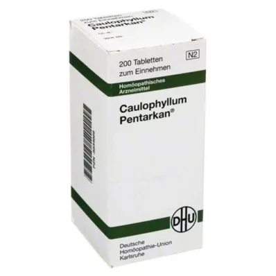 CAULOPHYLLUM PENTARKAN Tabletter, 200 stk